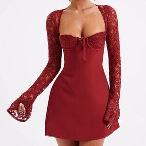 Jacinta Mini Dress - Red